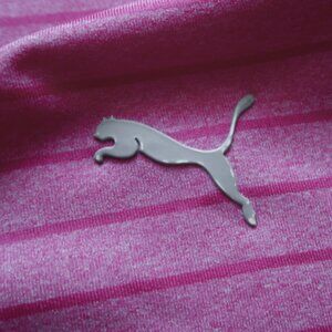 Puma Golf DryCell Pink Striped Bonita Bay Club Polo (XL) NICE! ⛳️ 🇺🇸